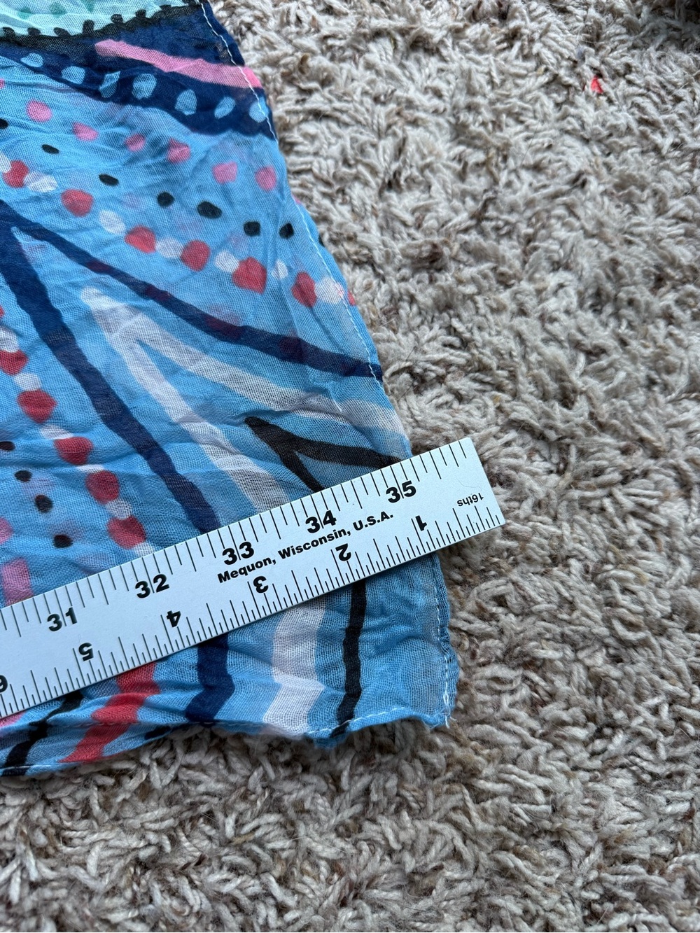 Lilly Pulitzer Target collab “boom boom” boho print wrap/scarf (43x70) - Picture 8 of 9